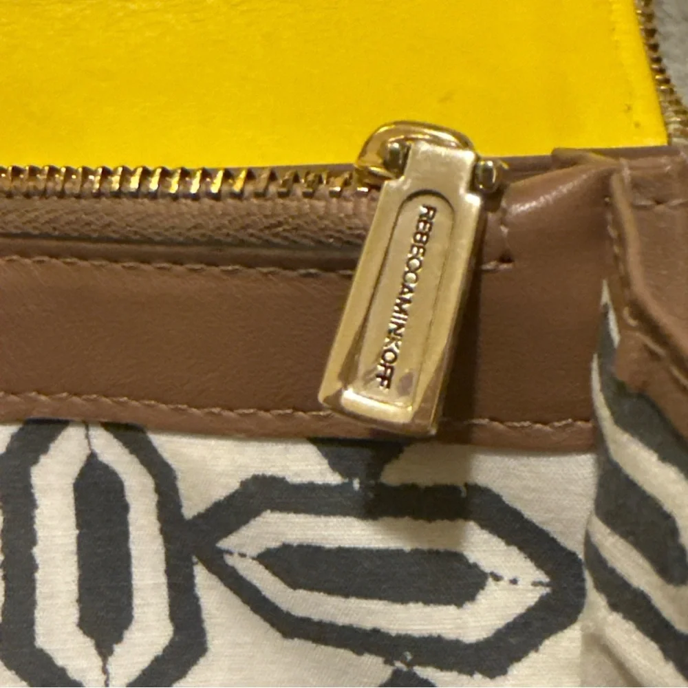 Rebecca Minkoff Oliver Multicolor Genuine Leather Envelope Wallet